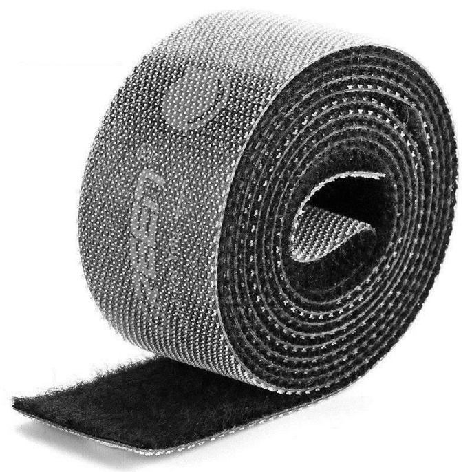 Лента-липучка для стяжки кабелей UGREEN LP124 40354 20mm Cable Tie Band. Длина: 2 м. Цвет: черный