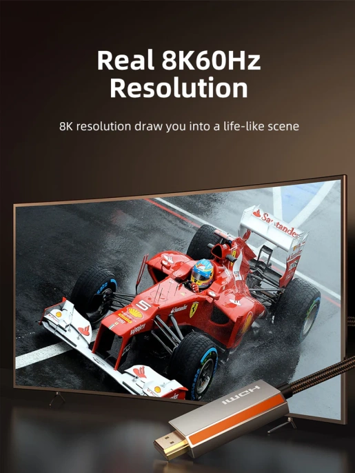 Кабель CABLETIME CD36L (CT-DMHD8K-ZG2) 2 м, DP-HDMI из цинка 8K/60 Гц