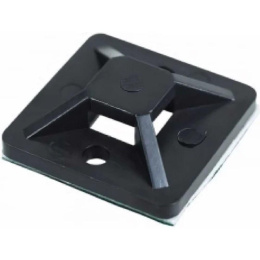 Rexant 07-2021 Площадка самоклеящаяся 20х20 мм, черная 100 шт/уп