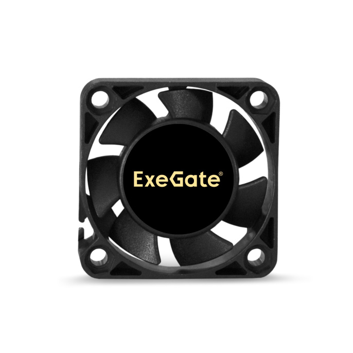 Вентилятор 12В DC ExeGate EX04010S3P (40x40x10 мм, Sleeve bearing (подшипник скольжения), 3pin, 5000RPM, 24dBA) EX166186RUS