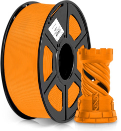 Пластик Cactus CS-3D-ABS-1KG-ORANGE ABS/ 1.75мм/ 1кг/ 386м/ оранжевый