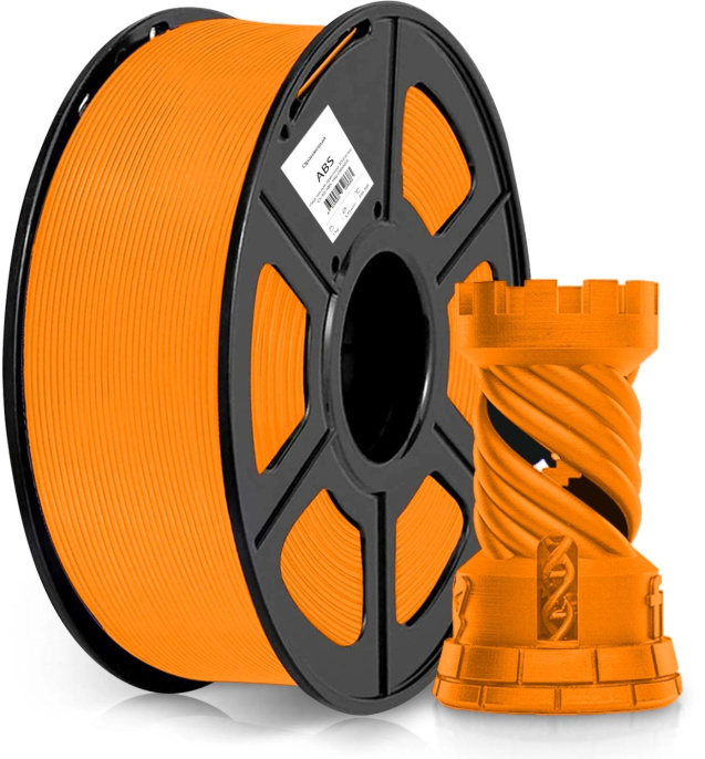 Пластик Cactus CS-3D-ABS-1KG-ORANGE ABS/ 1.75мм/ 1кг/ 386м/ оранжевый