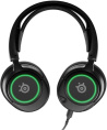 Гарнитура игровая SteelSeries Arctis Nova 3, для компьютера и игровых консолей, накладные, проводные, черный [61631]