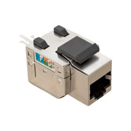 Rexant 02-0272 Модуль Keystone Jack RJ-45 8P8C , FTP экранированный, CAT 6, тип 90 градусов PRO