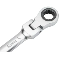 Комбинированный трещоточный шарнирный ключ 12 мм Gigant, Сталь Cr-V, 72 зуба, grf-132