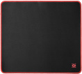Коврик для мыши Defender 50559 XXL черный/красный, ткань, 400х355х3мм