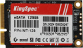SSD накопитель KINGSPEC MT Series MT-128 128ГБ, mSATA, mSATA, mSATA
