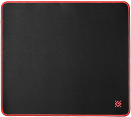 Коврик для мыши Defender 50559 XXL черный/красный, ткань, 400х355х3мм