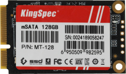 SSD накопитель KINGSPEC MT Series MT-128 128ГБ, mSATA, mSATA, mSATA