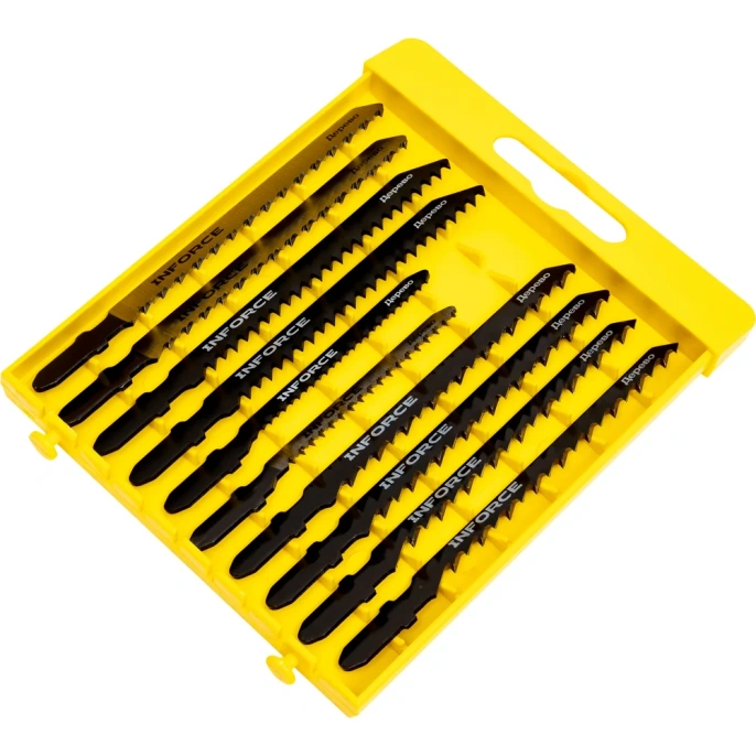 Пилки по дереву для лобзика 10 шт. Inforce 12-23-07