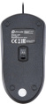 Мышь проводная Oklick 125M, оптическая, USB, 1200dpi, черный [1175317]