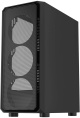 Корпус Bloody CC-126 черный без БП ATX 8x120mm 2xUSB2.0 1xUSB3.0 audio bott PSU (CC-126-BK)
