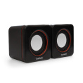 Акустическая система 2.0 ExeGate Disco 160 (питание USB, 2х3Вт (6Вт RMS), 100-20000Гц, черный, Color Box) EX287050RUS