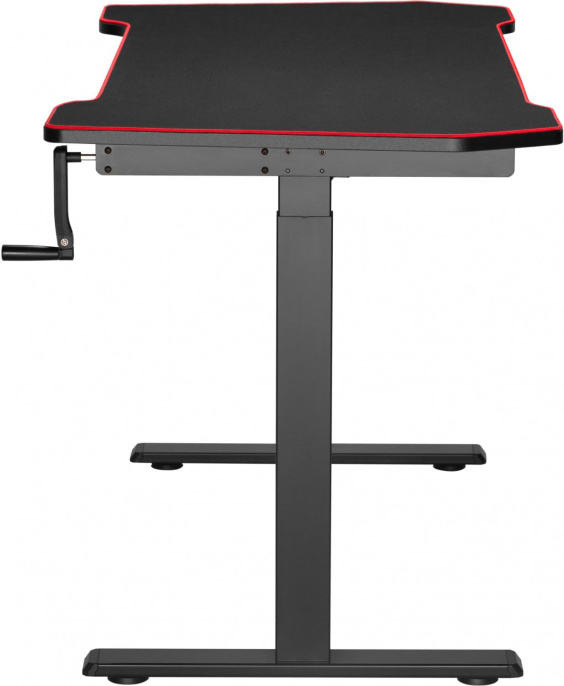 Стол компьютерный Cactus CS-MDL-BK, МДФ, черный