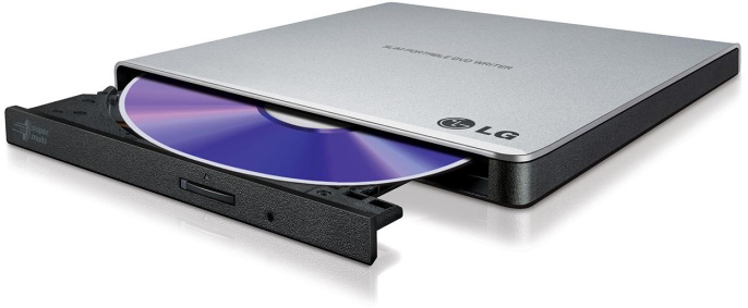 Привод DVD-RW LG GP57ES40 серебристый USB внешний RTL
