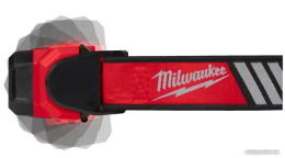 Фонарь Milwaukee L4 HL-VIS-301 4933479768 налобный, питание: аккумулятор, 4 В, источник света: светодиод, 5 режимов, 600 Лм, 1 аккумулятор L4 B3, USB-кабель