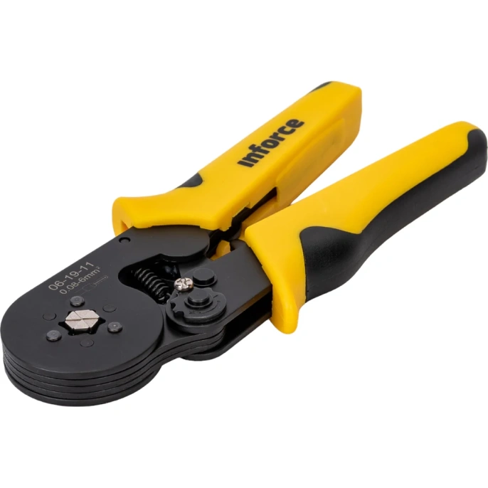 Шестигранные пресс-клещи Inforce 0,08-6 мм2 06-19-11