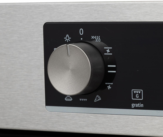 Духовой шкаф электрический Gorenje BO6735E05X, 77л, дверца с 2 стеклами, нержавеющая сталь
