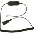 Шнур Smart Cord, QD на RJ10, прямой, 80см, с 8-позиционным конфигур. для Avaya 96XX 88001-03