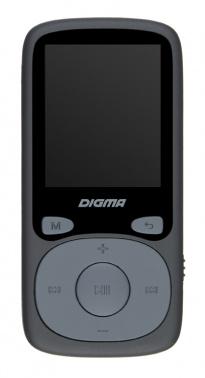 MP3 плеер Digma B4 flash, 8ГБ, черный