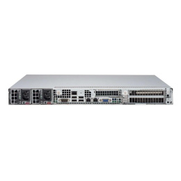 Корпус Корпус/ 1U, Support WIO MB, max MB size 12.3" x 13" and Proprietary MB 8" x 13", Up to 2 x 2.5" fixed with bracket, 400W Redundant, 2 full height expansion slot s , 1 low-profile expansion slot s , 4 x 40x56mm PWM fan s CSE-514-R407W