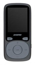 MP3 плеер Digma B4 flash, 8ГБ, черный