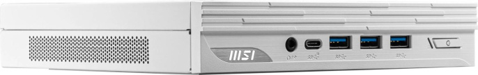 Неттоп MSI Pro DP10 12M-040BRU, Intel Core i3 1215U, Intel UHD Graphics, без операционной системы, белый [936-b0a622-040]