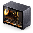 Корпус без блока питания Case JONSBO D32 PRO, Mini-Tower, TG, no fan, 2xUSB-A 3.2 + 1xUSB-C 3.2, mATX, mDTX, mITX Black (D32 PRO BLACK)