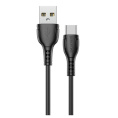 BOROFONE BX51/ USB кабель Type-C/ 1m/ 3A/ Black