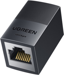 Адаптер-удлинитель для сетевого кабеля UGREEN NW326 55359 RJ45 Shielded Network Connector 10Gbps Max 1шт. Цвет: черный (55359_)