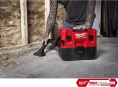 Пылесос Milwaukee M12 FVCL-0 (4933478186) (строительный, объем жидкости: 6.1 л, пылесборник: контейнер, питание: аккумулятор, выдув, всасывание жидкостей)