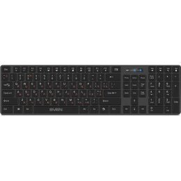 Беспроводная клавиатура SVEN KB-E5300W графит 109 кл.+12Fn SV-021139