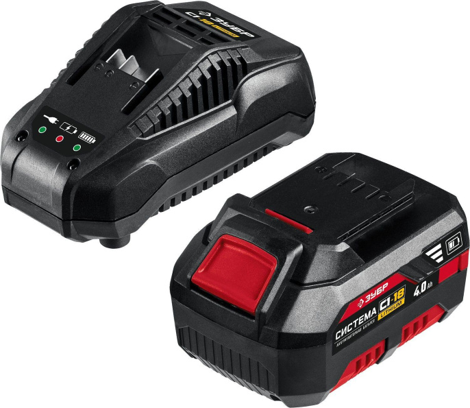 Опрыскиватель Зубр Мастер ОПЛ-10-41 аккум. ранц. 10л зеленый/серый