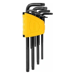 Набор шестигранных удлиненных ключей DELI torx dl234209h материал Cr-V, 9 шт. 104515