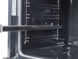 Духовой шкаф электрический Gorenje BOSB6737E06X,  77л,  дверца с 2 стеклами,  нержавеющая сталь/черный