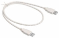 Кабель-удлинитель USB2.0 Buro USB2.0-AM-AF-0,75M, USB A m - USB A f , 0.75м, белый [usb2.0-am-af-0,75m ]