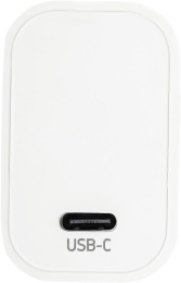 Сетевое зарядное устройство Digma DGW2C,  USB-C, 20Вт, 3A, белый [dgw2c0f010wh]
