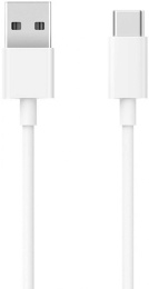 Кабель Xiaomi Mi USB Type-C Cable 100cm, USB Type-C m - USB m , 1м, 3A, белый [bhr4422gl]