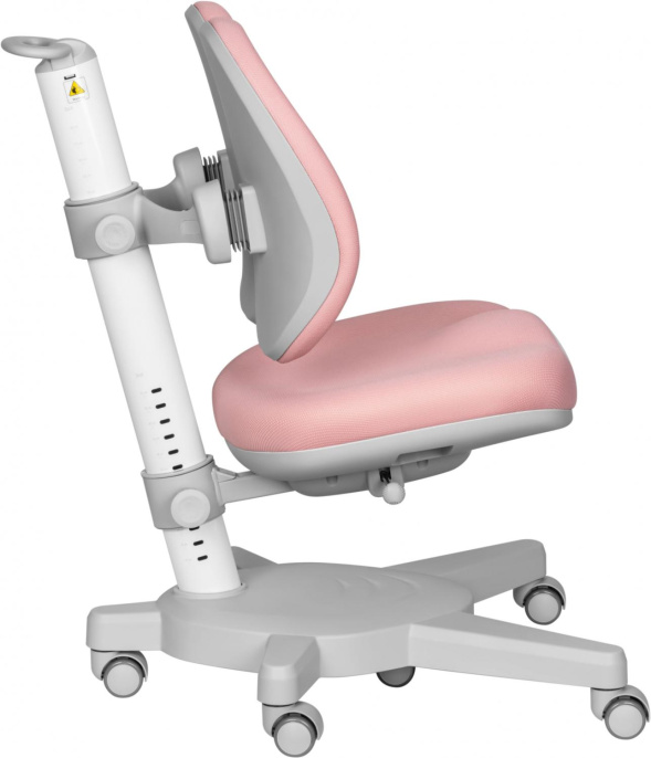 Кресло детское Cactus CS-CHR-3604PK розовый крестов. пластик серый