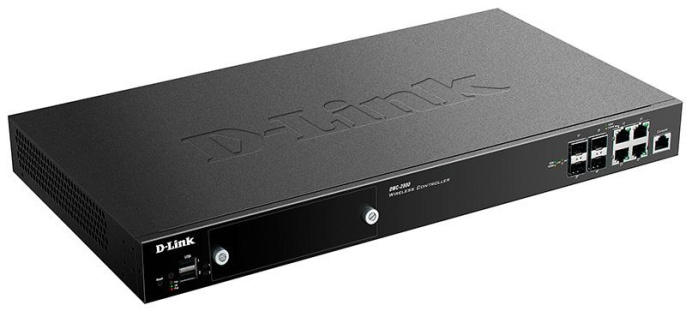 Контроллер D-Link DWC-2000 10/100/1000BASE-TX/SFP черный