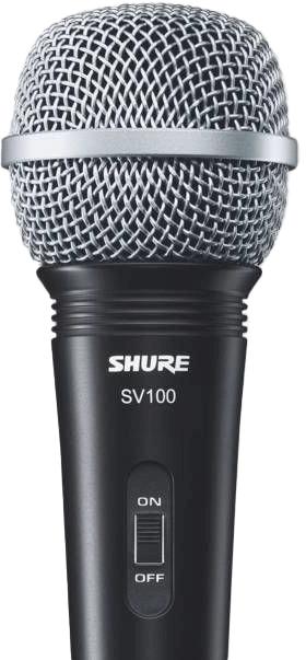 Микрофон SHURE SV100-A,  черный