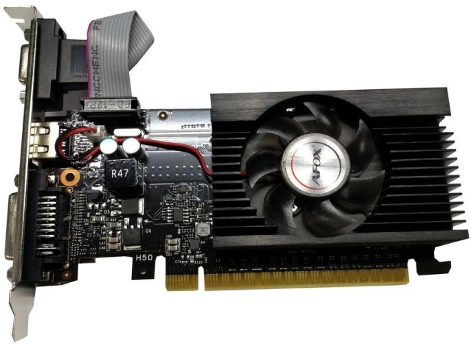 Видеокарта AFOX NVIDIA GeForce GT 710 AF710-1024D3L5 1ГБ GDDR3, Ret