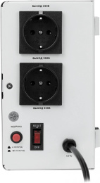 Стабилизатор напряжения Smartwatt AVR Slim 1500RW 1500ВА белый 4512020310003