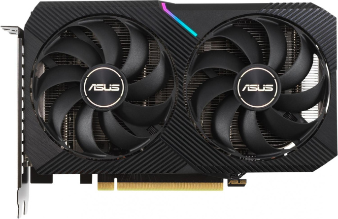 Видеокарта Asus PCI-E 4.0 DUAL-RTX3050-O8G NVIDIA GeForce RTX 3050 8Gb 128bit GDDR6 1822/14000 HDMIx1 DPx3 HDCP Ret