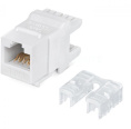 Модуль NTSS (NTSS-KJ-UTP-RJ45-6-180-WT) информ. Keystone RJ45 кат.6 UTP бел.