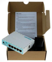 Маршрутизатор MikroTik hEX RB750GR3 10/100/1000BASE-TX белый