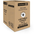 Кабель ExeGate UTP4-C5e-CCA-S26-IN-PVC-GY-305 UTP 4 пары кат.5e CCA, 0.41мм (26AWG), 305м, серый, PVC EX261518RUS