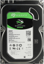 Жесткий диск Seagate Barraсuda 500GB Pull ST500DM009 3.5", SATA 3.0 6Gbps , 7200 об/мин, 32 MB, выкрученный/восстановленный