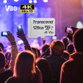 Карта памяти microSDXC UHS-I U3 Transcend 128 ГБ, 100 МБ/с, TS128GUSD300S, 1 шт., без адаптера