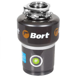 Bort Измельчитель пищевых отходов TITAN 5000 Control {Мощность л.с. 0,75 ; 560 Вт; 5,2 кг/мин; 3200 об/мин; 1400 мл; Металл ; набор аксессуаров 5 шт} [93410259]